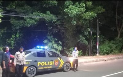 Polsek Purwakarta Polres Cilegon Antisipasi Gangguan Kamtibmas Malam Minggu,Personil Rutin Patroli Blue Light Pastikan Aman