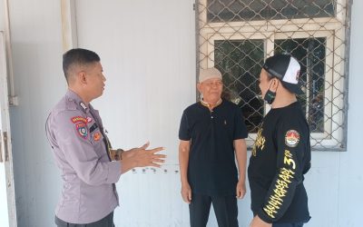 Ajang Bhabinkamtibmas Polsek Puloampel Sambang Ke Warga 