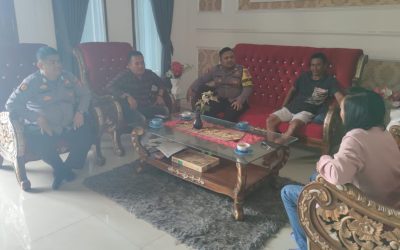 Personil Polsek Cibeber Ajak Warga Masyarakat Menciptakan Situasi Lingkungan Yang Aman Dan Damai