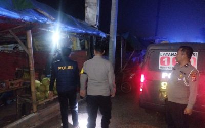 Polsek Pulomerak Lakukan Cek Warung Sekitar MBH