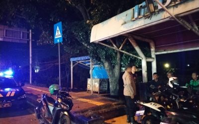 Patroli Malam Hari Upaya Kskp Polres Cilegon Polda Banten Merak Menekan Aksi Tindak Kriminalitas