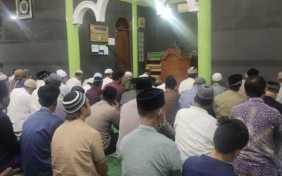 Personil Polsek Cibeber Polres Cilegon melaksanakan Subuh Keliling