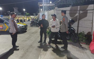 Patroli Malam Hari Upaya Kskp Polres Cilegon Polda Banten Merak Menekan Aksi Tindak kriminalitas