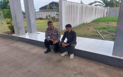 Personil Polsek Kasemen Polresta Serkot Sambangi Warga masyarakat Upaya Jaga Kamtibmas